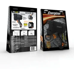 Energizer HardCase 600 lm. Black LED Spotlight 12.37 L x 10 H x 8.25 W in. with AA Battery