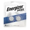 Energizer Lithium 2025 3 volt Electronic/Watch Battery 2 pk