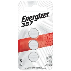 Energizer Silver Oxide 303/357 1.5 V Electronic/Watch Battery 3 pk