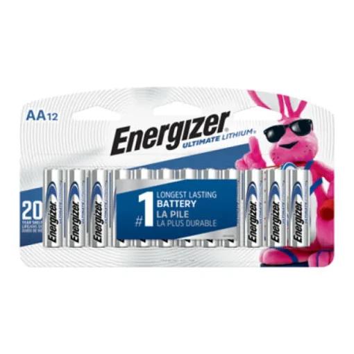 Energizer Ultimate Lithium AA 1.5 V Battery 12 pk