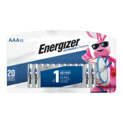 Energizer Ultimate Lithium AAA 1.5 V Battery 12 pk