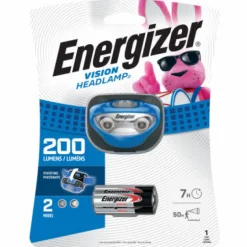 Energizer Vision 200 lm Blue LED Headlight AAA Battery