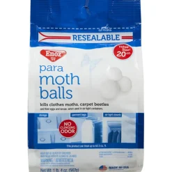 Enoz Para Moth Balls Solid For Moths 20 oz (Pack of 6)