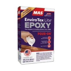 EnviroTex Clear Pour-On High Gloss Finish 32 oz. (Pack of 4)