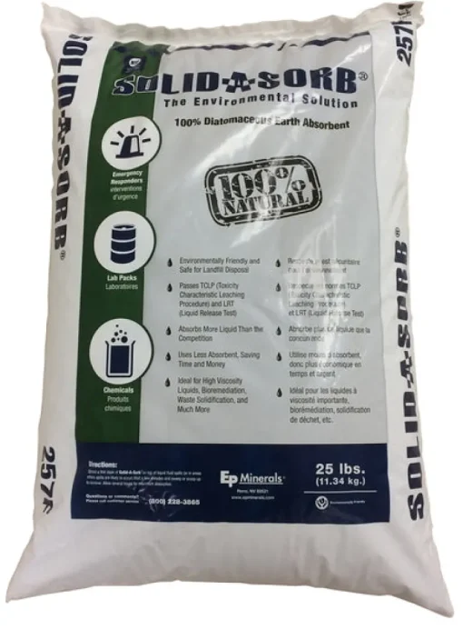 Ep Minerals Grs9725 25 Lb Oil Absorbent