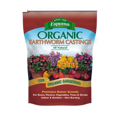 Espoma Earthworm Castings Organic All Purpose Fertilizer 4 qt