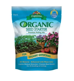 Espoma Myco-Tone Organic Seed Starter Mix 8 qt. for All Seedlings and Cuttings (Pack of 6)