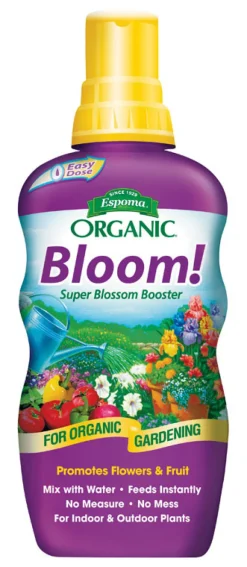 Espoma Organic Super Bloom 1-3-1 NPK Indoor/Outdoor Concentrated Plant Food Liquid 24 oz.