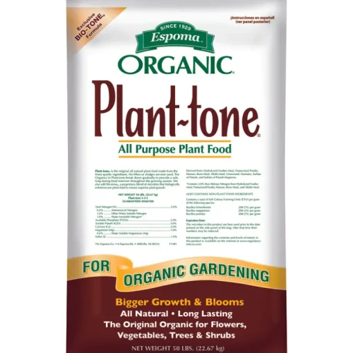 Espoma Plant-tone Organic Granules Plant Food 50 lb