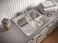 Essential Laundry Sink Single Hole