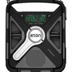 Eton Black LED Crank Radio/Flashlight