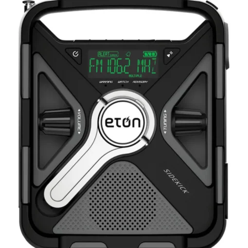 Eton Black LED Crank Radio/Flashlight