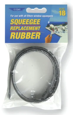 Ettore 18 in. Rubber Squeegee Replacement Rubber
