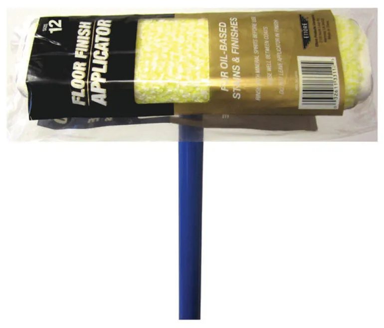 Ettore 12 in. W x 53 in. L Blue Microfiber Applicator (Pack of 4)