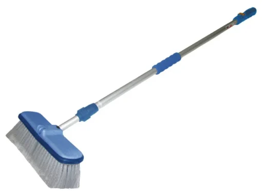 Ettore Extend-A-Flo 10 in. W Soft Bristle Structural Foam Handle Adjustable RV Wash Brush