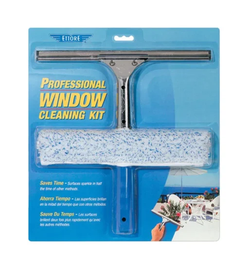 Ettore Plastic Window Cleaning Kit