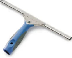 Ettore ProGrip 12 in. Stainless Steel Squeegee