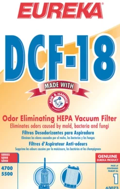 Eureka Arm & Hammer HEPA Vacuum Filter For Vacuum filter 1 pk