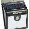 Ever Brite As Seen on TV Motion-Sensing Solar Powered LED Black Security Light