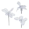 Exhart Plastic White 22 in. H Solar Garden Stake (Pack of 12)