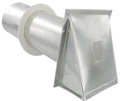 EXHAUST HOOD ALUMNINM 4"