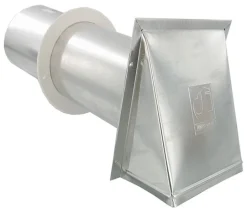 EXHAUST HOOD ALUMNINM 3"