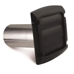 EXHAUST HOOD BLACK 4"
