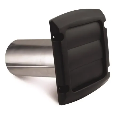 EXHAUST HOOD BLACK 4"