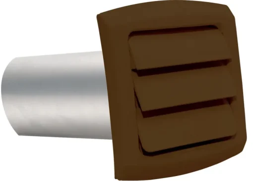 EXHAUST HOOD BLACK 4"