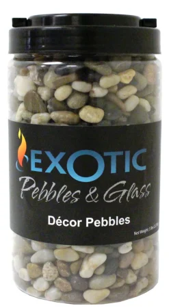 Exotic Pebbles & Glass Polished Mix Polished Deco Pebbles 5 lb
