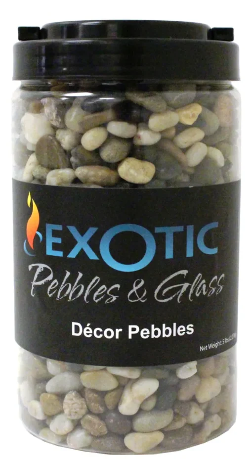 Exotic Pebbles & Glass Polished Mix Polished Deco Pebbles 5 lb