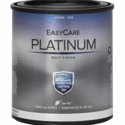 Extreme Latex Paint & Primer, Deep Base Satin, 1-Qt.