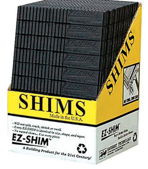 EZ SHIM 1.2 in. W Plastic Heavy Duty Black 360 pk (Pack of 36)