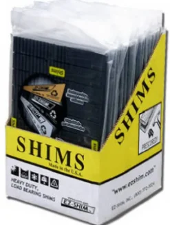 EZ SHIM Plastic Heavy-Duty Shim 8 L x 1.2 W x 0.3 Thick in.
