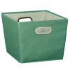 FABRIC STRG BIN GRN 11"