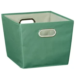 FABRIC STRG BIN GRN 11"