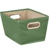 FABRIC STRG BIN GRN 8"