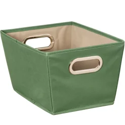 FABRIC STRG BIN GRN 8"