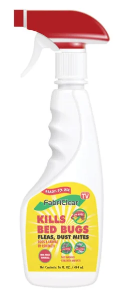 FABRICLEAR As Seen On TV Trigger Spray Bottle Odorless Indoor Insect Killer 16 oz. (Pack of 6)