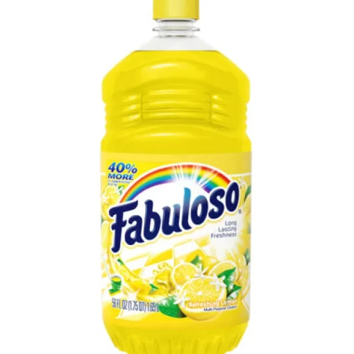 Fabuloso Lemon Scent All Purpose Cleaner Liquid 56 oz (Pack of 6)