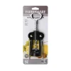 Farberware Black/Silver Plastic/Stainless Steel Wing Corkscrew