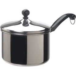 Farberware Classic Series Stainless Steel Saucepan 3 qt Silver