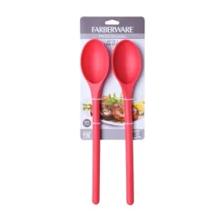 Farberware Red Nylon/Plastic Mixing Spoons