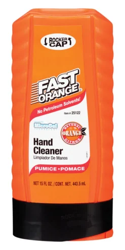 Fast Orange Citrus Scent Pumice Lotion Hand Cleaner 15 oz