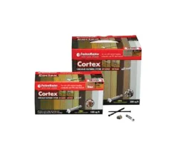 FastenMaster Cortex 2-3/4 in. L Saddle Torx Ttap Star Head Deck Screws and Plugs Kit 1 pk