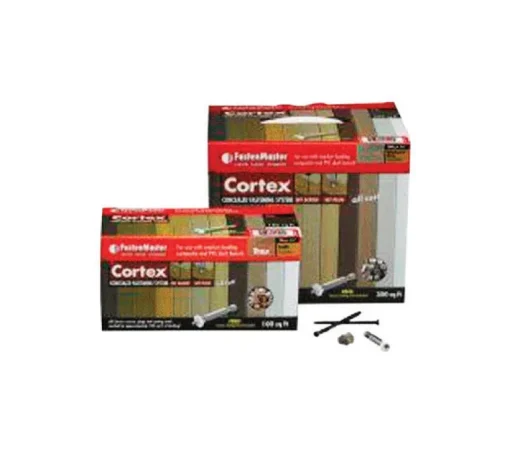 FastenMaster Cortex 2-3/4 in. L Saddle Torx Ttap Star Head Deck Screws and Plugs Kit 1 pk