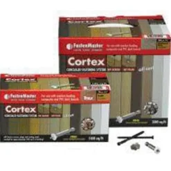 FastenMaster Cortex Pebble Stainless Steel Torx Tap Star Head Deck Screw & Plug Kit 2-1/2 L in.