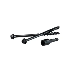 FastenMaster TimberLOK No. 10 X 4 in. L Hex Epoxy Coarse Wood Screws 50 pk