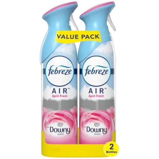 Febreze Air Downy April Fresh Scent Aerosol Can Air Freshener 17.6 oz. (Pack of 6)