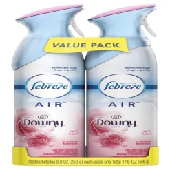 Febreze Air Downy April Fresh Scent Aerosol Can Air Freshener 17.6 oz. (Pack of 6)